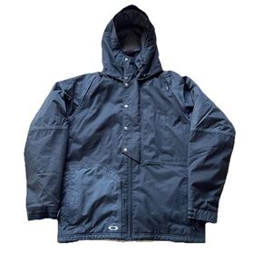 Oakley Men's Black Baggy Fit Thinsulate Insulated Winter Jacket Size Large